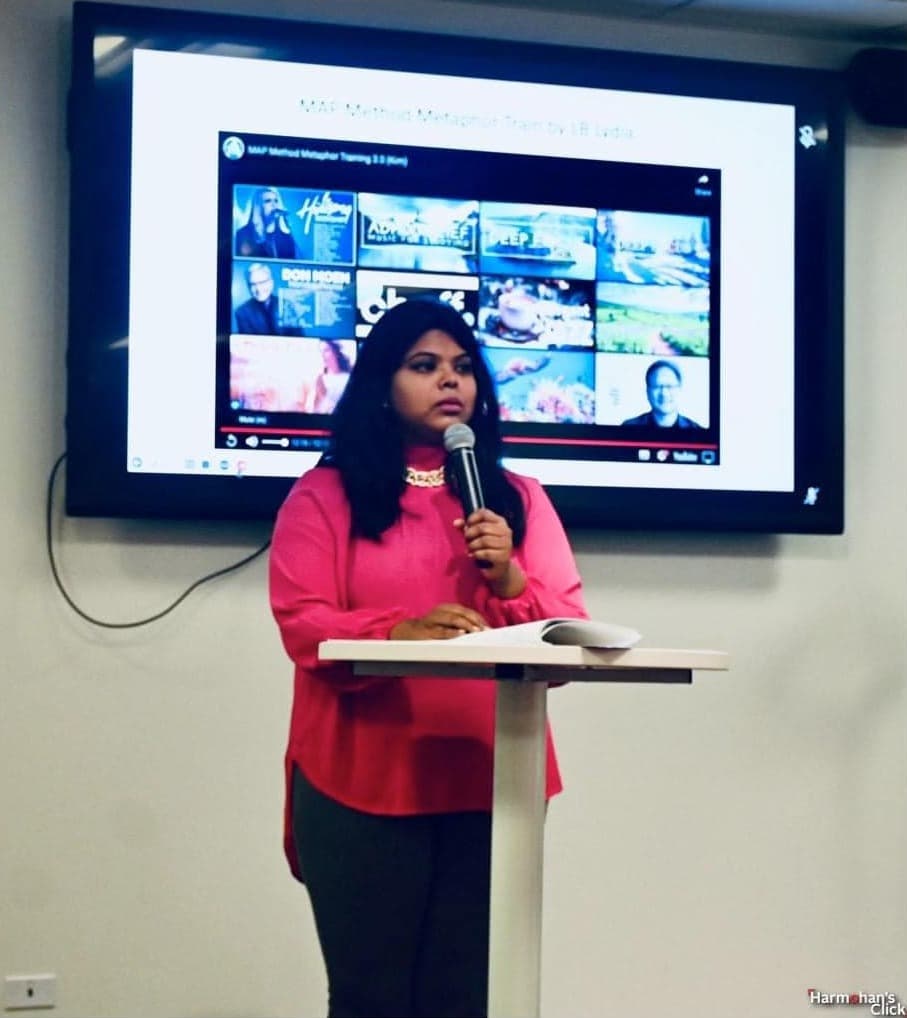 Peaceful forest path for healing